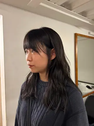 セミロング カラー 🌿ボブ パーマ高橋啓太🌿のヘアスタイル