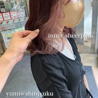 ミディアム カラー パーマ ヘアアレンジ メンズ ワット 原宿のヘアスタイル