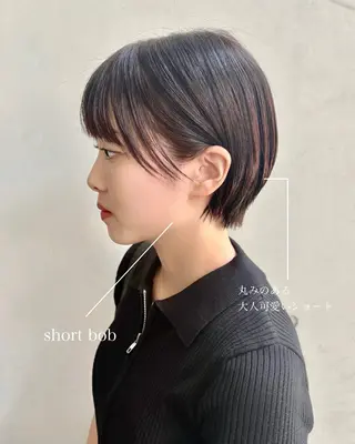 ショート カラー ショート/ボブ 🌟齋藤ほのかのヘアスタイル