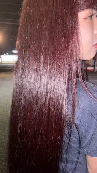 ロング BALANCE ゆなのヘアスタイル