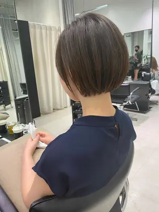 ショート カラー 似合わせ専門美容師 なかじまのヘアスタイル