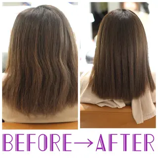 ミディアム 縮毛矯正＆髪質改善特化型サロン所属・髪質改善＆縮毛矯正 三上大地のヘアスタイル