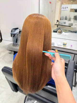 パーマ 透明感カラー✨艶髪 制作🌱山根あゆみのヘアスタイル