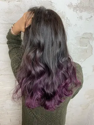 ロング カラー 🎀モテ髪ﾐﾙｸﾃｨ ｰ🎀yasunaのヘアスタイル