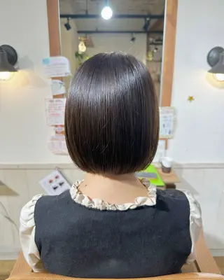 ショート 透明感カラー/ボブ /佐藤伶のヘアスタイル