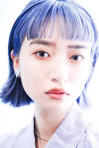 ショート カラー パーマ ヘアアレンジ メンズ 表参道Lise おおいしおりのヘアスタイル