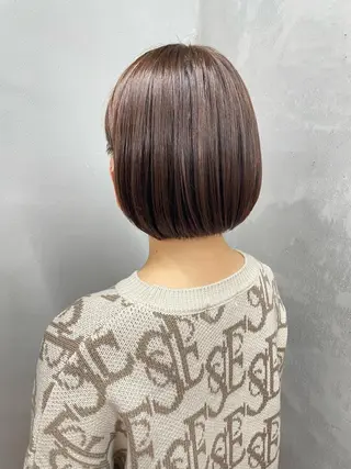 ショート カラー 女性リピ90%🍨 🩷佐藤みずきのヘアスタイル