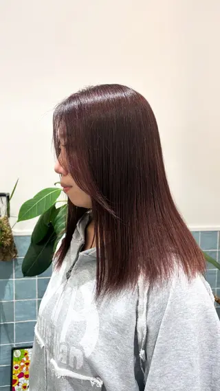 カラー 似合わせカラー/ 暖色カラー/セイナのヘアスタイル