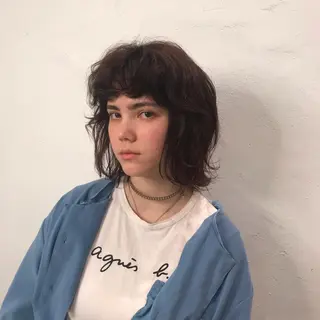 ミディアム 🇰🇷カルマパーマ kaito🇰🇷のヘアスタイル