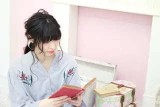 セミロング ヘアアレンジ 遠藤 拓馬のヘアスタイル