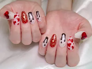 ネイル lucky nail 歌舞伎町のネイルデザイン