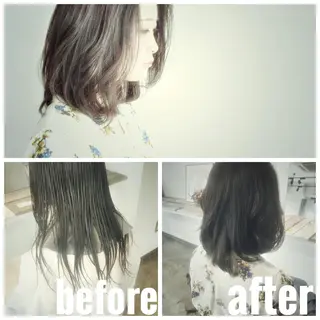 ミディアム BOB🌟ハイトーン /ブリーチ/TAKUのヘアスタイル