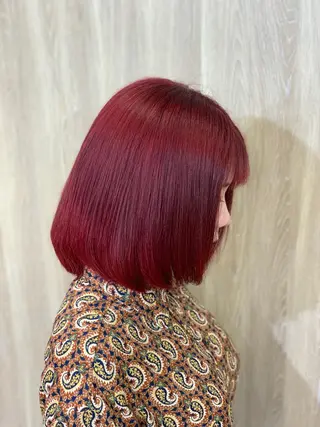 ショート カラー ハイトーン✨艶髪💘 💘 AYANO💘のヘアスタイル