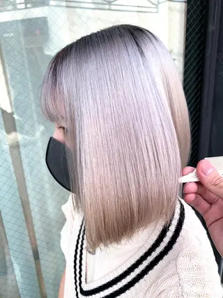 ショート 🍀ケアブリーチ カラー🍀坂井のヘアスタイル