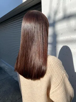 ミディアム カラー お任せヘア☘️☘️ 及川渚のヘアスタイル