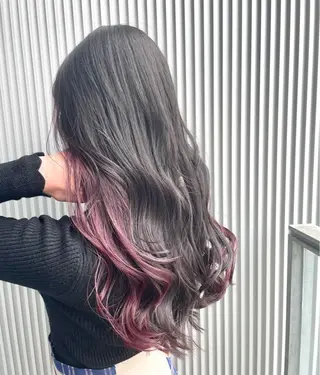 ロング カラー 💫小顔カット TAROのヘアスタイル