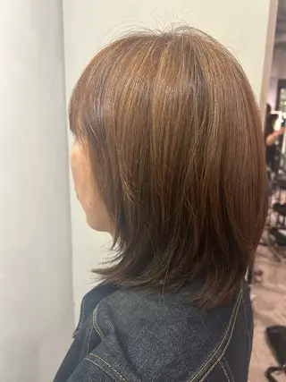 ミディアム カラー ITbyALBUM藤沢店所属・IT by ALBUM立川のヘアスタイル