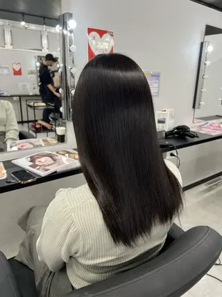 セミロング り ほのヘアスタイル