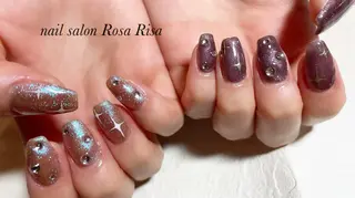 ミディアム ネイル ネイルスタジオ シェイクユアハンズのネイルデザイン