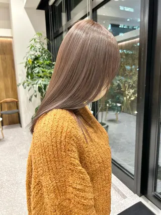 ロング 鈴木 啓介のヘアスタイル