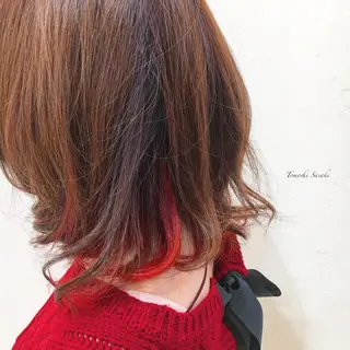 カラー ササキ トモシのヘアスタイル
