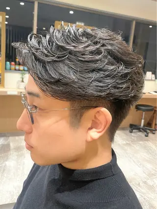 パーマ メンズ 💈メンズパーマ特化 金子温貴💈のヘアスタイル