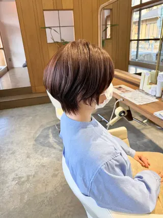 ショート カラー フラム所属・WATANABE MISAKIのヘアスタイル