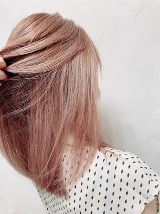 ミディアム カラー Carrefour LOCO Kyogoku八潮店【カルフールロコキョウゴク】所属・LOCO Aikaのヘアスタイル