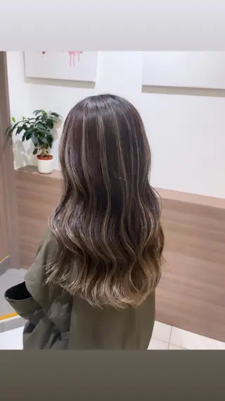 ロング 菊池 遼/透明感 /韓国レイヤー/艶感のヘアスタイル