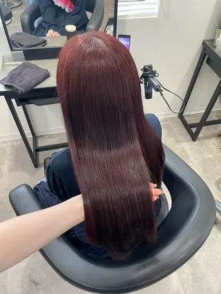 ロング カラー 🎀暖色/ラベンダー /paru🤍のヘアスタイル