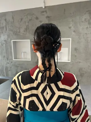 ヘアアレンジ 🦋Misaki🦋 メンズパーマ/着付けのその他イメージ