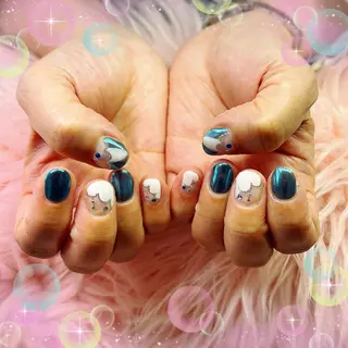 ネイル ネイルサロンキュアイスト所属・キュアイスト アコパラジェル調布のネイルデザイン