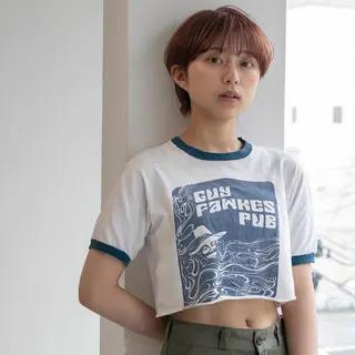 ショート 河原 亮のヘアスタイル