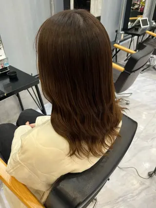 セミロング Agu academy YAMAGATA所属・荒木 美沙樹のヘアスタイル