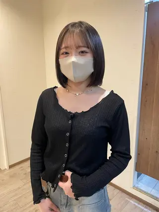 ショート カラー 渋谷 留菜のヘアスタイル