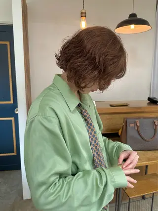 ショート NAGISA 🎀透明感カラー🎀のヘアスタイル