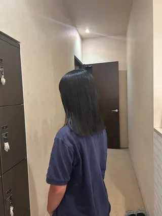 ミディアム mahae 大久保のヘアスタイル