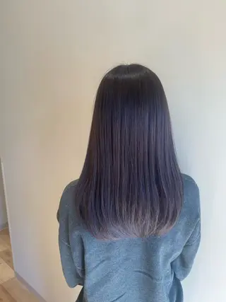 カラー 黒島優香🦋 /縮毛矯正/髪質改善のヘアスタイル