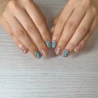 ネイル TRU NAIL大船店所属・TRU かつらのネイルデザイン