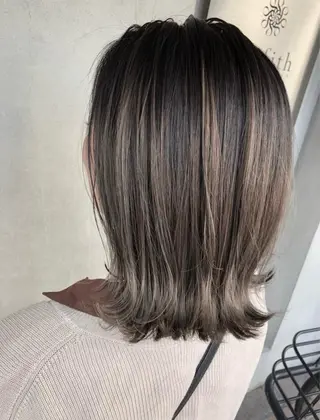 ミディアム La fith hair lov.駅家店【ラフィス ヘアー ロブ】所属・Lafithhair lov. 福山駅家店のヘアスタイル