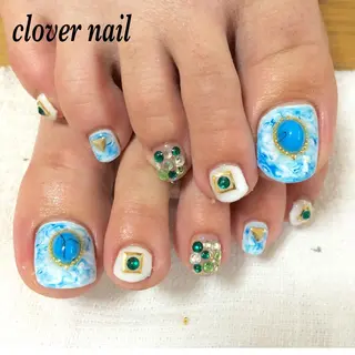 ネイル clover nailのネイルデザイン