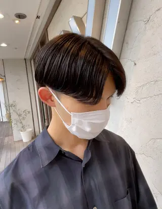 ショート 林 侑弥のヘアスタイル