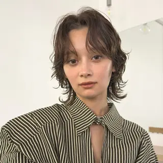 ショート 🌀渋谷ボブパーマ 🌀河野瑠太のヘアスタイル