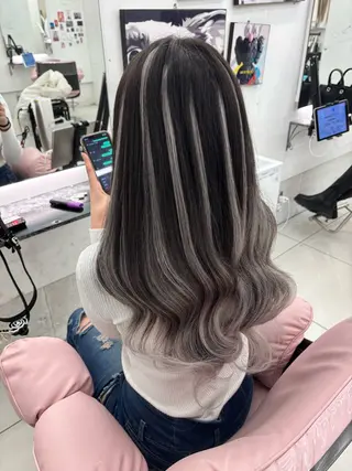 ロング 中村 海星のヘアスタイル
