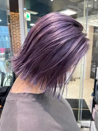 ミディアム カラー メンズ特化/マツエク AYAKA🌙のヘアスタイル