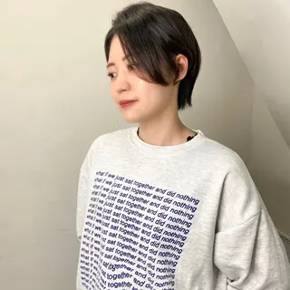 ショート カラー パーマ ヘアアレンジ 🌼memoto 東三国店🌼のマツエク・マツパデザイン