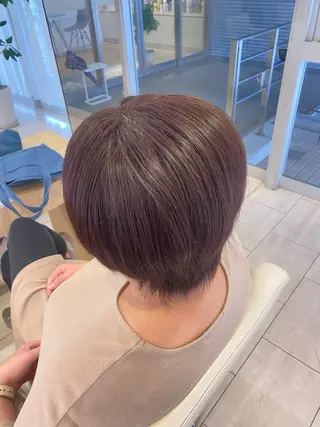 ショート カラー 武富 果音のヘアスタイル