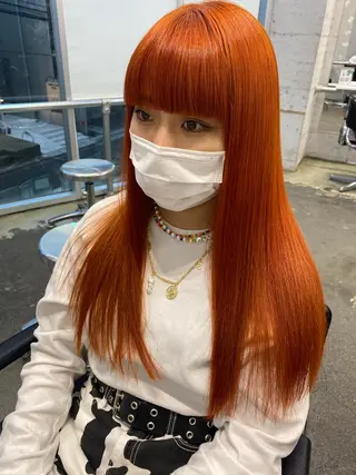 ロング カラー 💗💗韓国レイヤー yu-ki💗💗のヘアスタイル