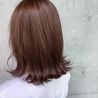 ミディアム カラー Lome'所属・✨ブリーチマスター✨ オクヤマヨウスケのヘアスタイル