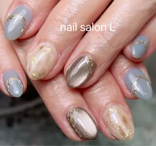 ネイル 吉川市 ネイルサロンLのネイルデザイン